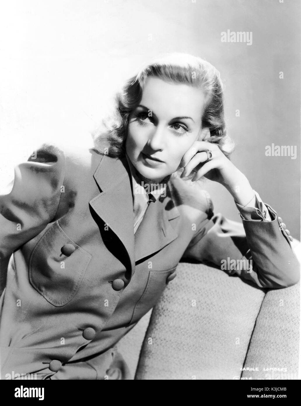 CAROLE LOMBARD amerikanische Schauspielerin Stockfoto