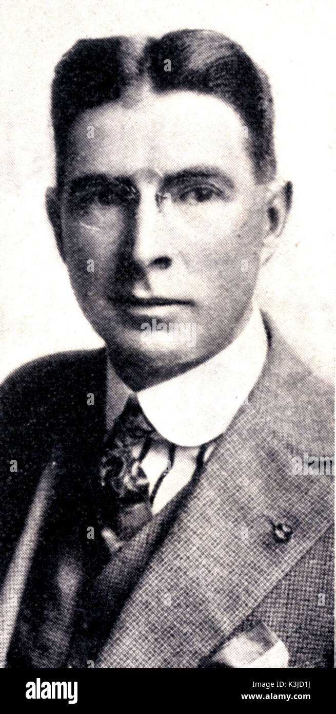 LANIER BARTLETT [1879 - 1961] Drehbuchautor In den frühen 1910, schrieb für die Selig studio LANIER BARTLETT Stockfoto
