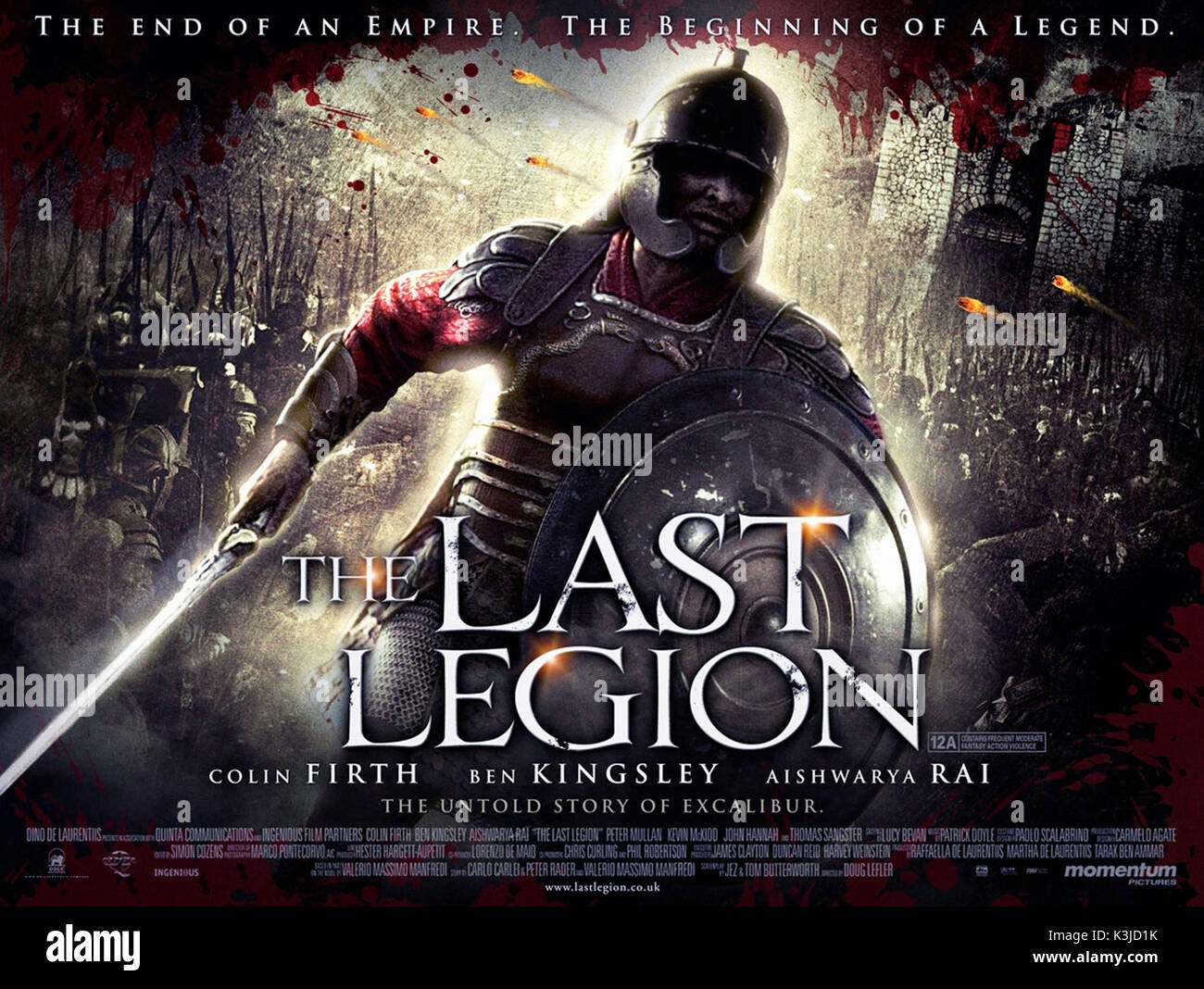 Die letzte LEGION DIE LETZTE LEGION Datum: 2007 Stockfoto