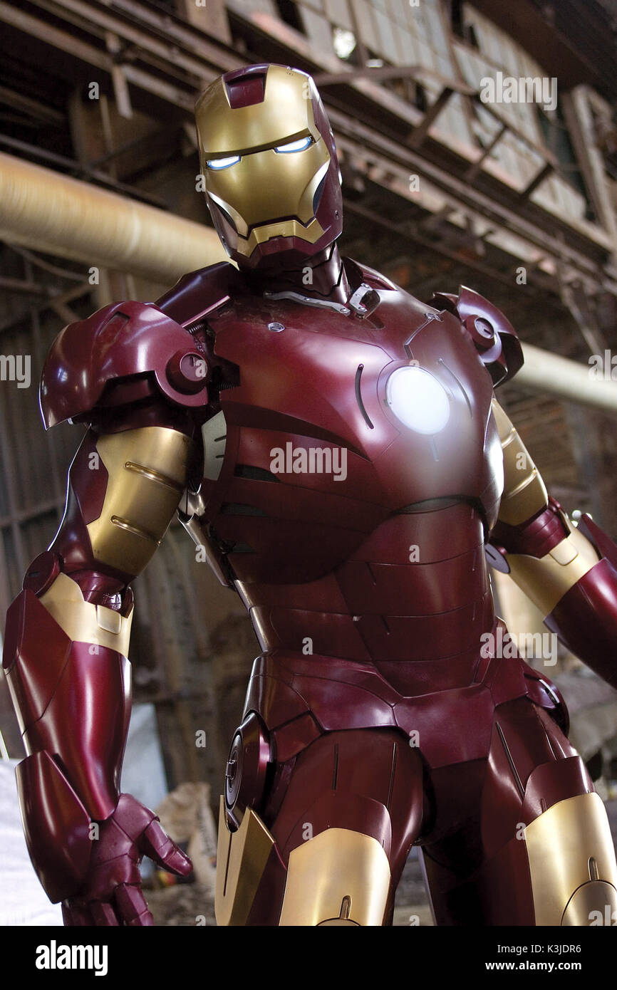 IRON MAN Robert Downey Jr. als Tony Stark/Iron Man IRON MAN Datum: 2008 Stockfoto