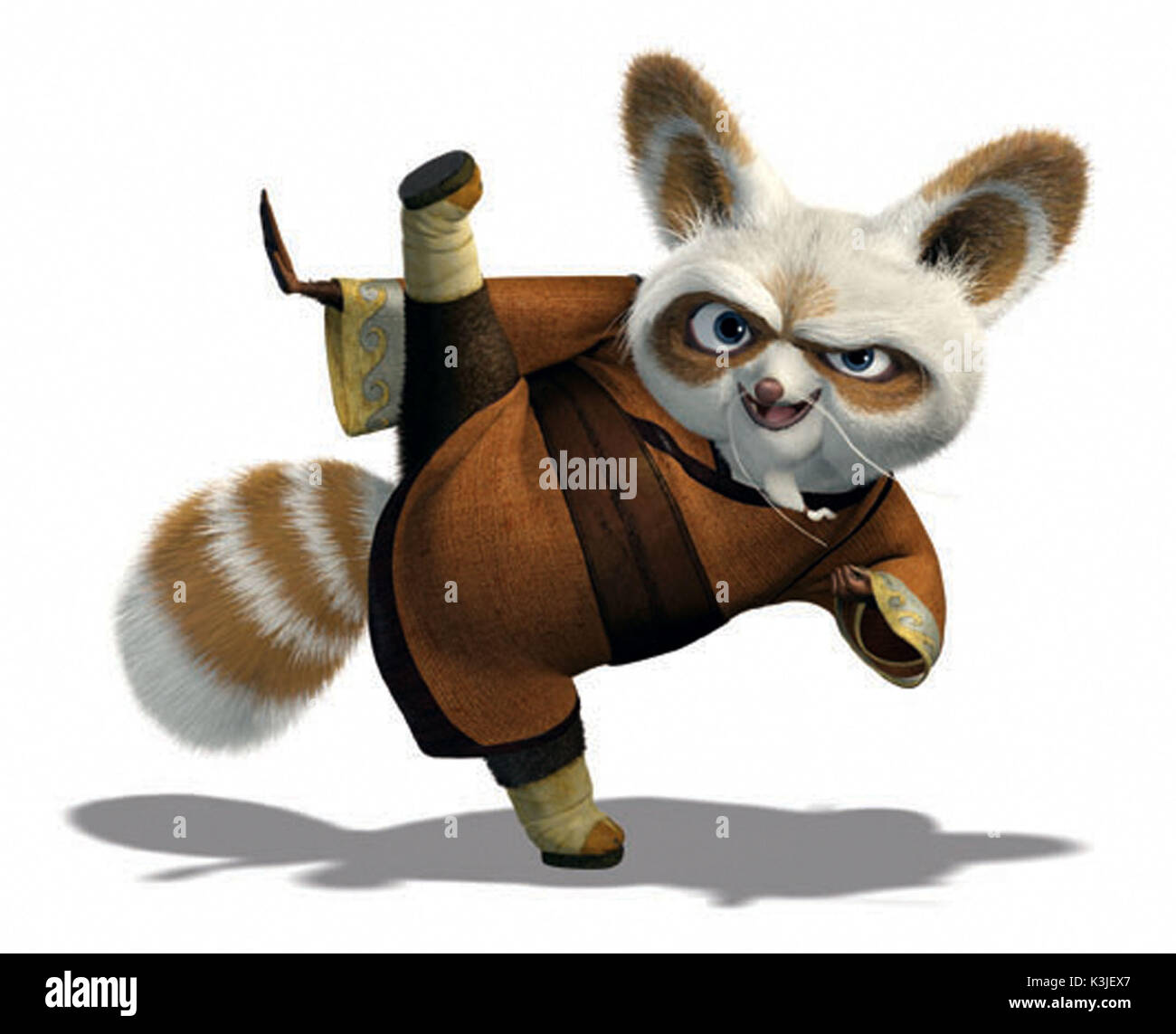 KUNG FU PANDA DUSTIN HOFFMAN voices Master Shifu KUNG FU PANDA Datum: 2008 Stockfoto