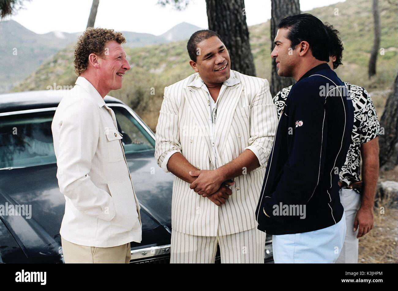 Die BUSINESS Geoff Bell als Sammy, Eduardo Dura als Carlos, Tamer Hassan als Charlie Datum: 2005 Stockfoto