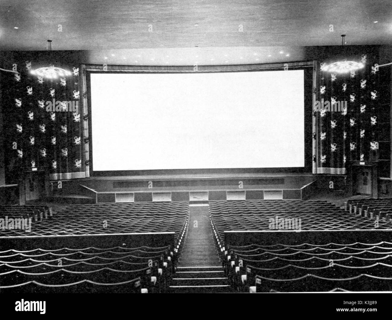 ODEON KINO, harlow als erste völlig neue Kino in Großbritannien vom Eigentümer gebaut, um die Rank Organisation seit dem Zweiten Weltkrieg und 1244 gemeldet Stockfoto