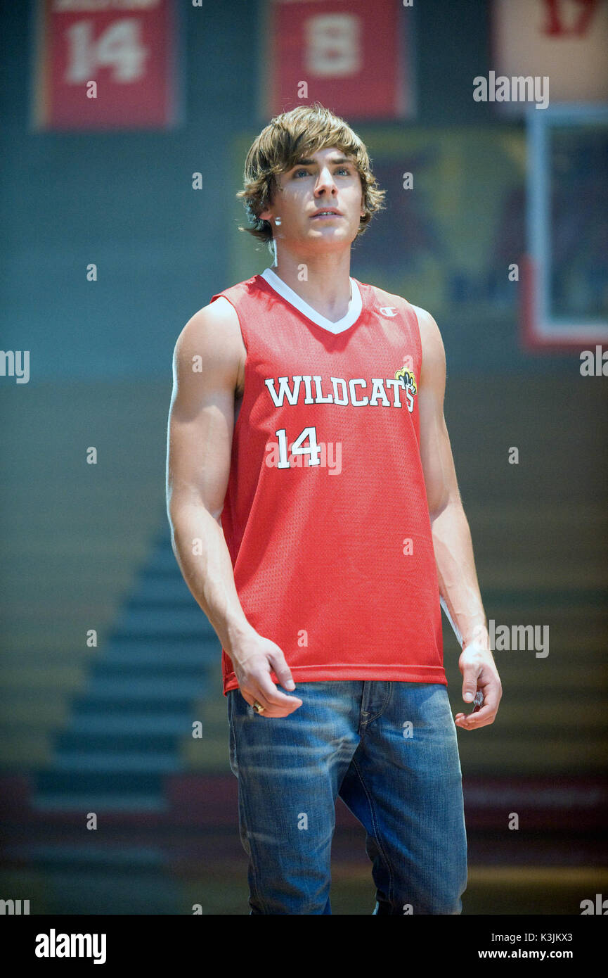 HIGH SCHOOL MUSICAL 3: SENIOR YEAR ZAC EFRON als Troy Bolton HIGH SCHOOL MUSICAL 3: SENIOR YEAR Datum: 2008 Stockfoto