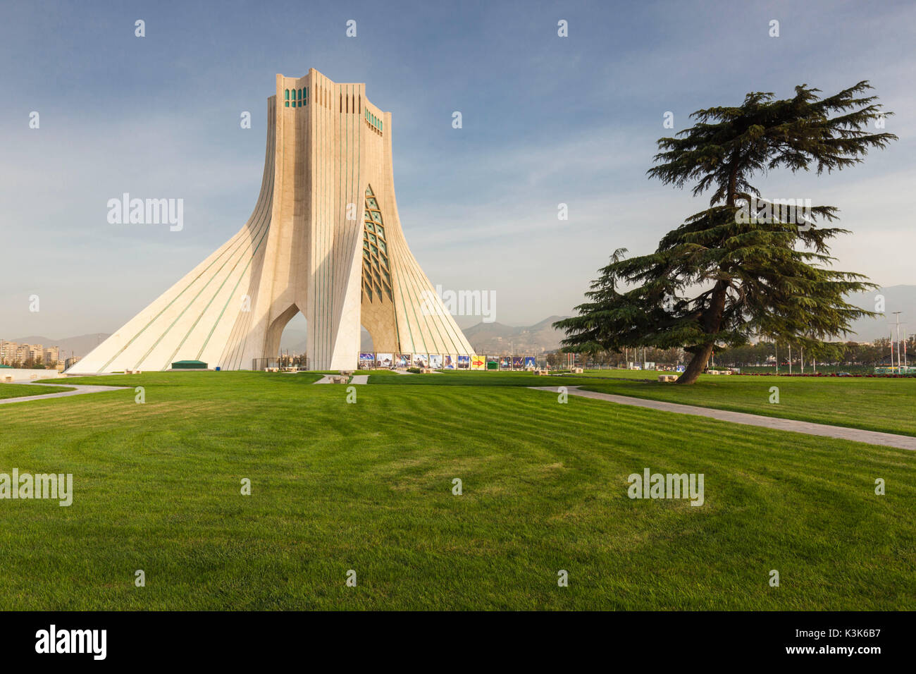 Iran, Teheran, Azadi Turm, Freedon Tower Denkmal Stockfoto