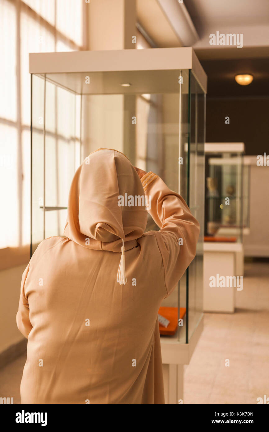 Iran, Teheran, National Museum of Iran, Frauen Besucher Stockfoto