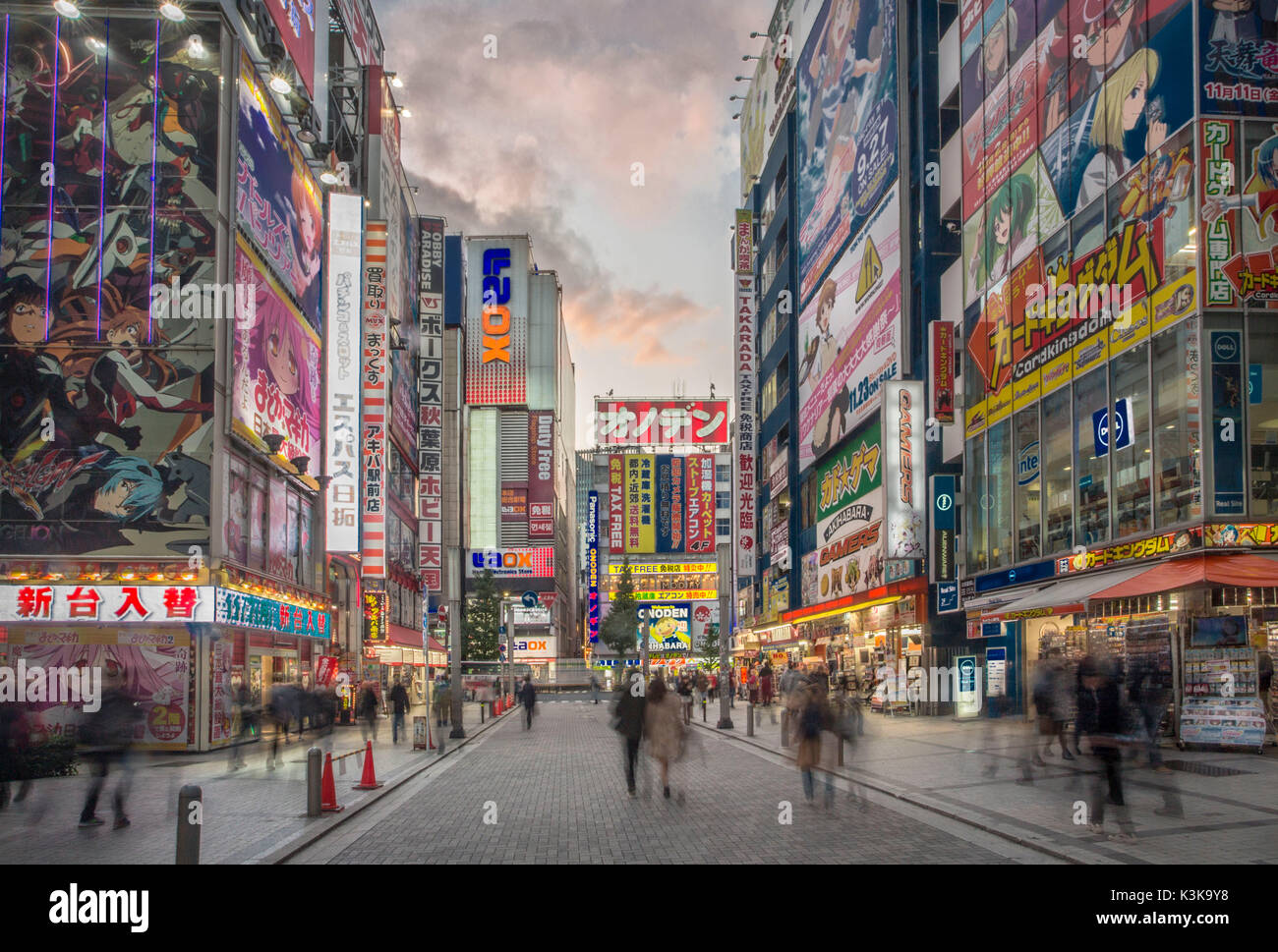 Japan, Tokio, Akihabara Electric Town Stockfoto