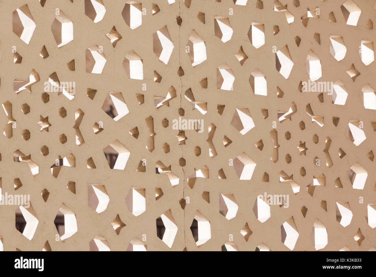 UAE, Dubai, Bur Dubai, Lineale Gericht Moschee, traditionelle arabische Muster Stockfoto UAE, Dubai, Bur Dubai, Lineale Gericht Moschee, traditionelle arabische Muster Stockfoto