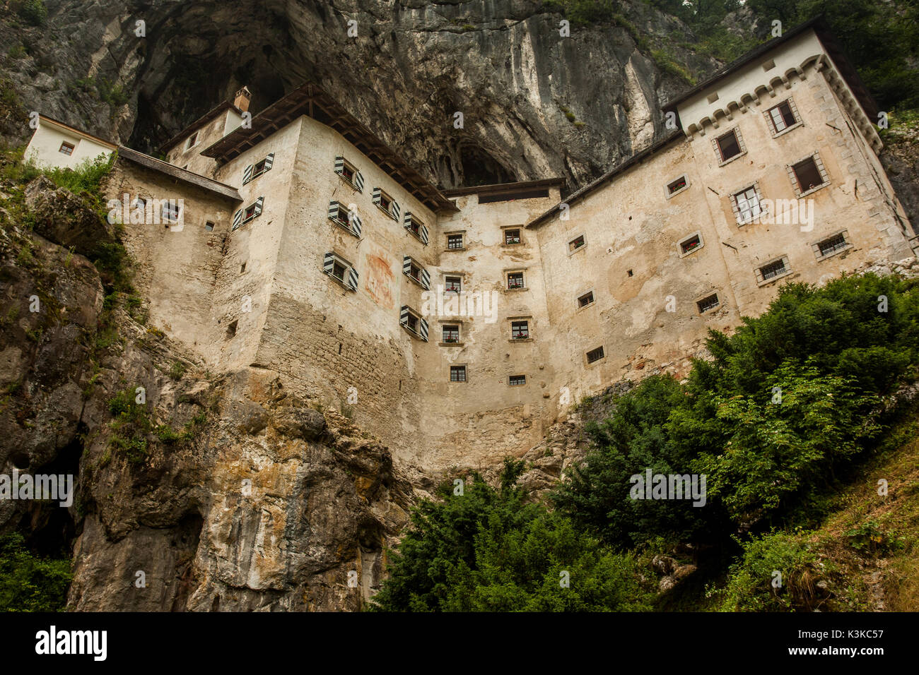 Schloss von Predjama, Postojna, Slowenien Stockfoto