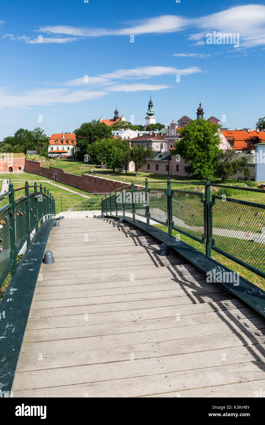 Europa, Polen, Woiwodschaft Lublin, Zamosc, Altstadt - Unesco-Polen Stockfoto