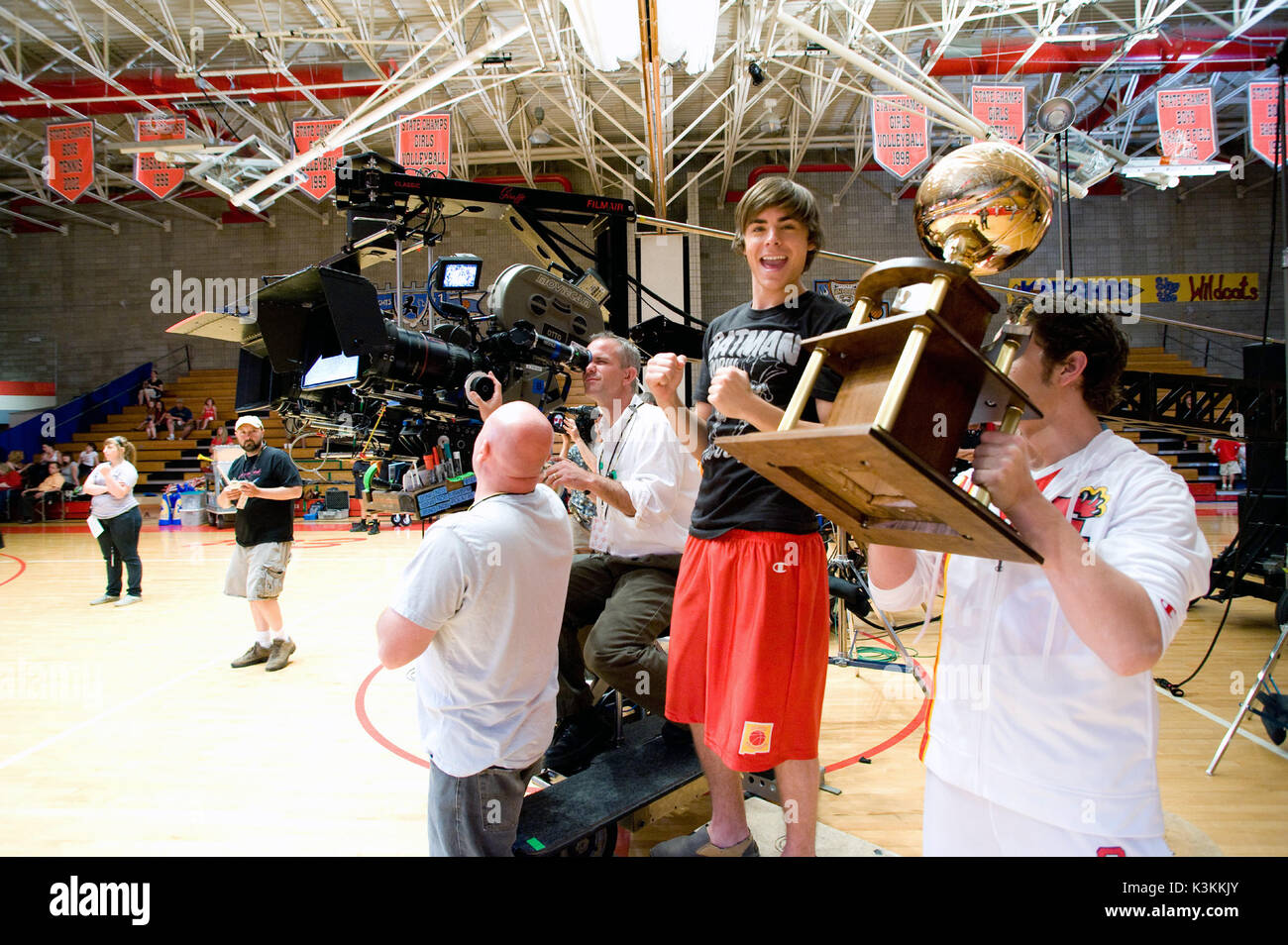 HIGH SCHOOL MUSICAL 3: SENIOR YEAR ZAC EFRON als Troy Bolton Datum: 2008 Stockfoto