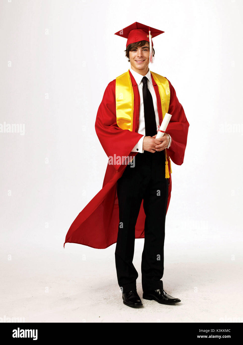 HIGH SCHOOL MUSICAL 3: SENIOR YEAR ZAC EFRON als Troy Bolton Datum: 2008 Stockfoto