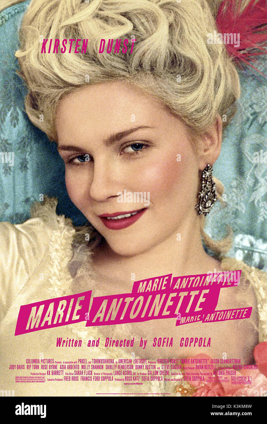 MARIE ANTOINETTE Datum: 2005 Stockfoto