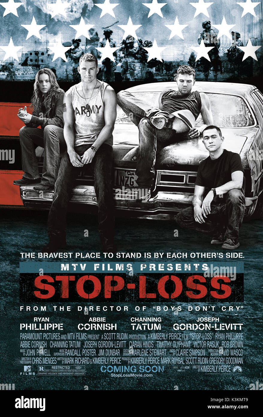 STOP-LOSS-Datum: 2008 Stockfoto