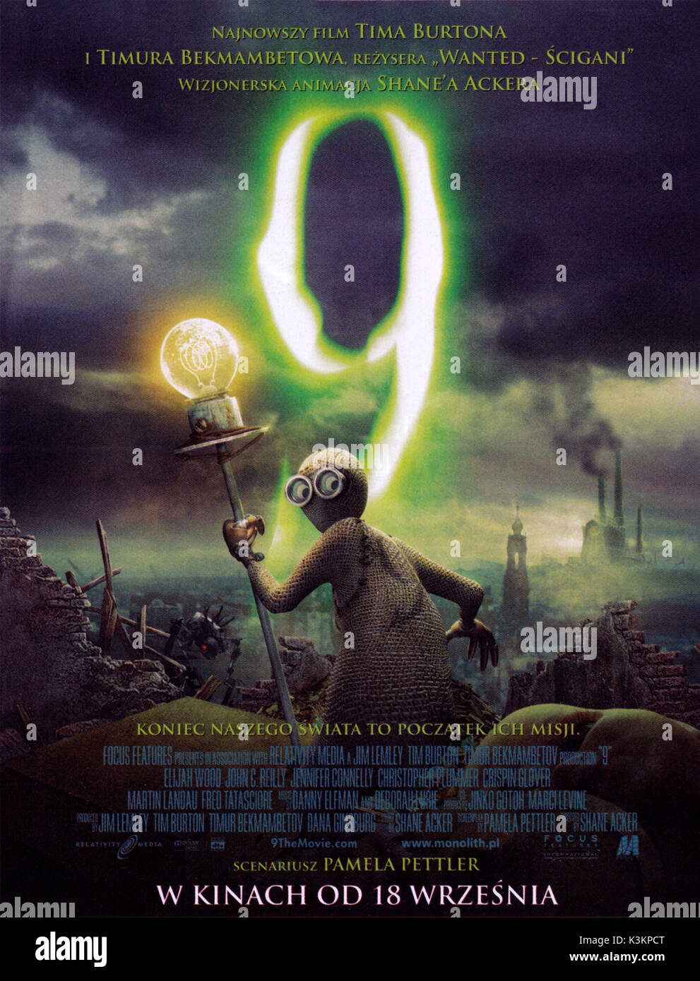 9 Datum: 2009 Stockfoto