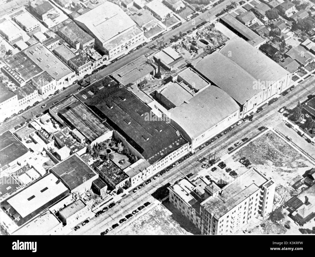 Die filmstudios von Columbia Pictures in der Gower Street, Los Angeles c 1945 Stockfoto