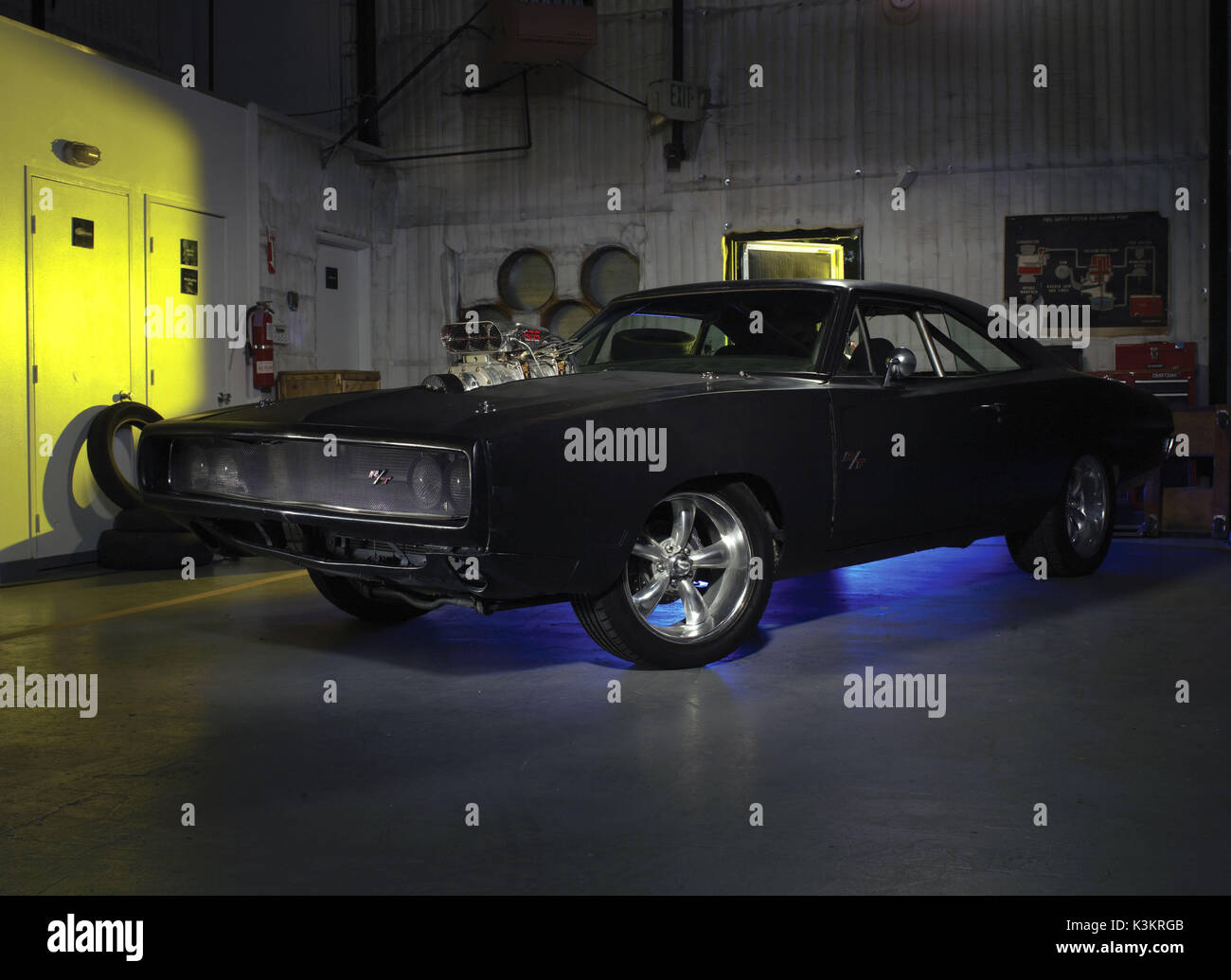 FAST & FURIOUS [US 2009] alias FAST & FURIOUS 4 Dom Torettos 1970 Dodge Charger Datum: 2009 Stockfoto