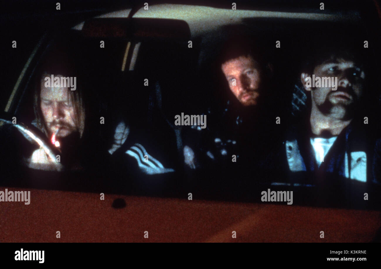 Die jungen Anthony Hayes, David Wenham, John POLSON Stockfoto