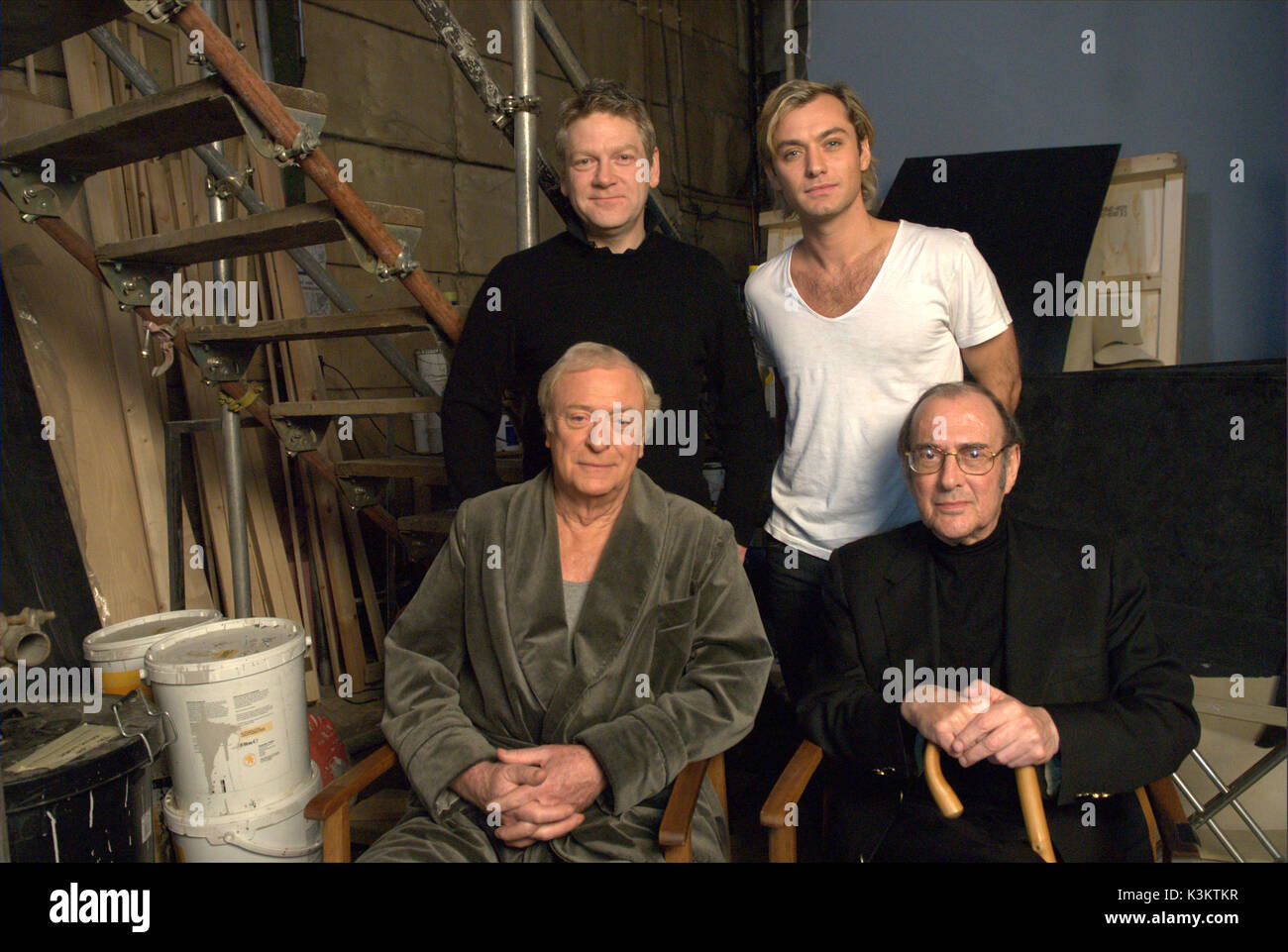 SLEUTH Regisseur Kenneth Branagh, JUDE LAW, Harold Pinter, Michael Caine Datum: 2007 Stockfoto