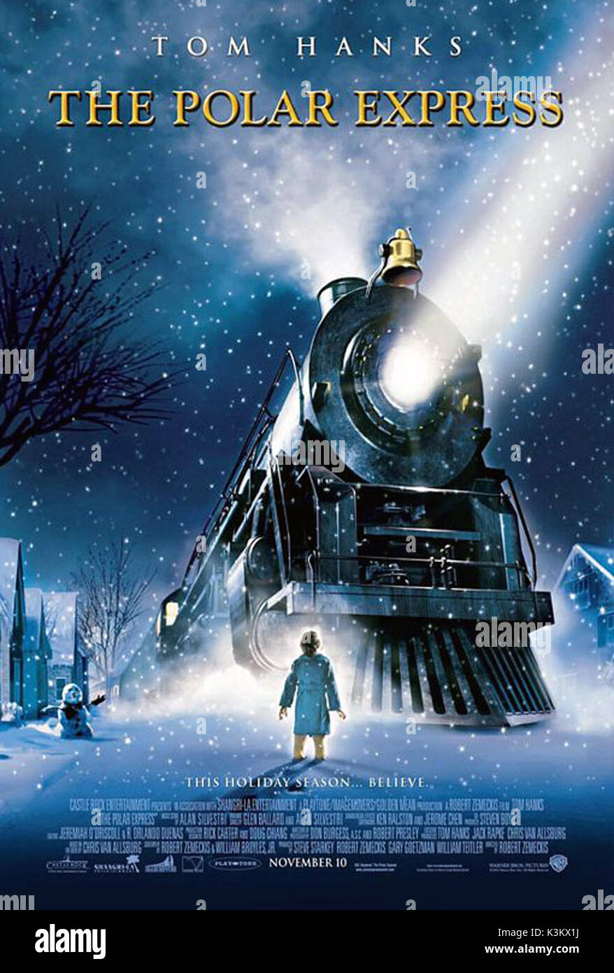 Der POLAR EXPRESS Datum: 2004 Stockfoto