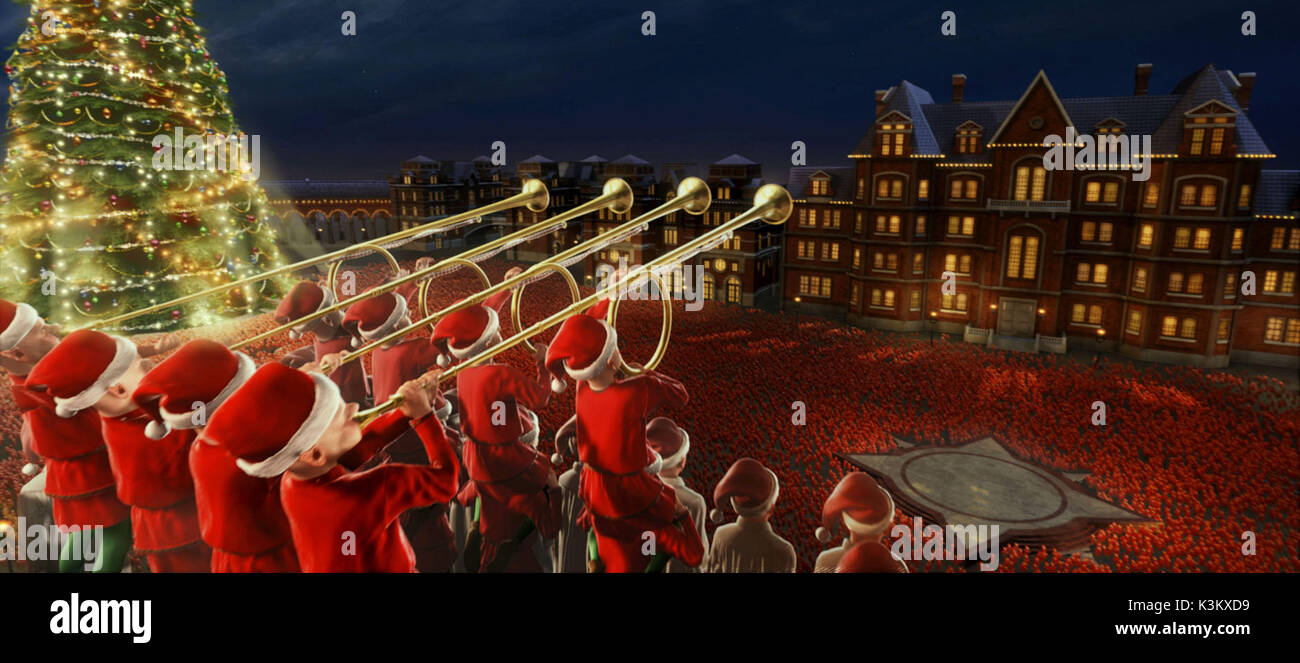 Der POLAR EXPRESS Datum: 2004 Stockfoto