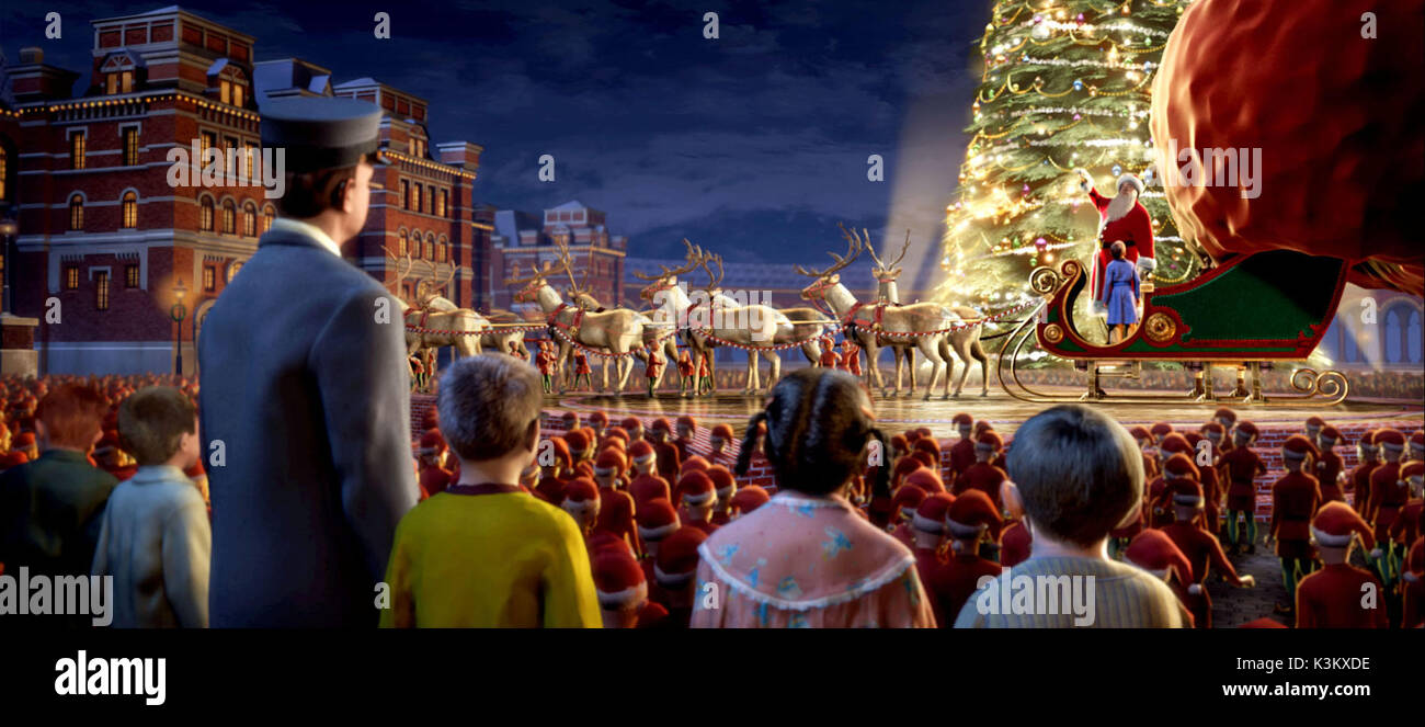Der POLAR EXPRESS Datum: 2004 Stockfoto