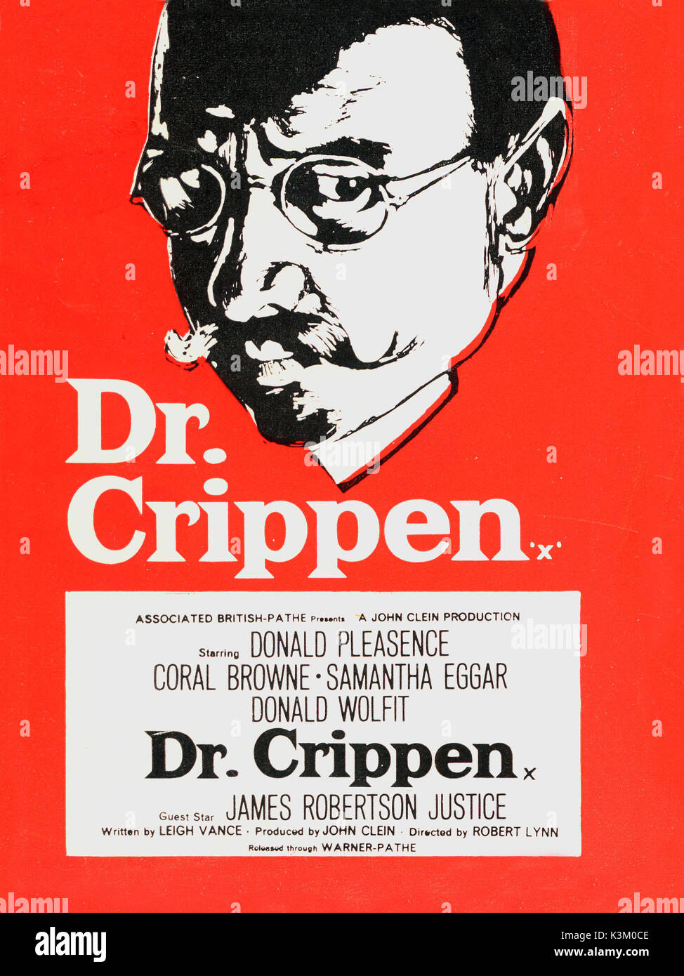 Dr. CRIPPEN DONALD PLEASENCE im Titel Rolle Stockfoto