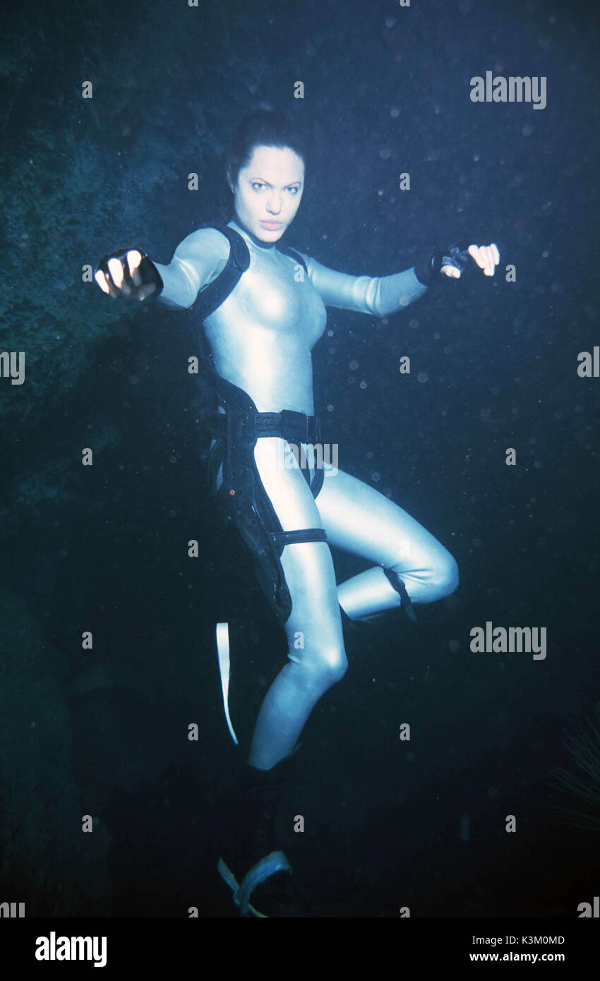 LARA CROFT Tomb Raider: die Wiege des Lebens Angelina Jolie als Lara Croft Datum: 2003 Stockfoto