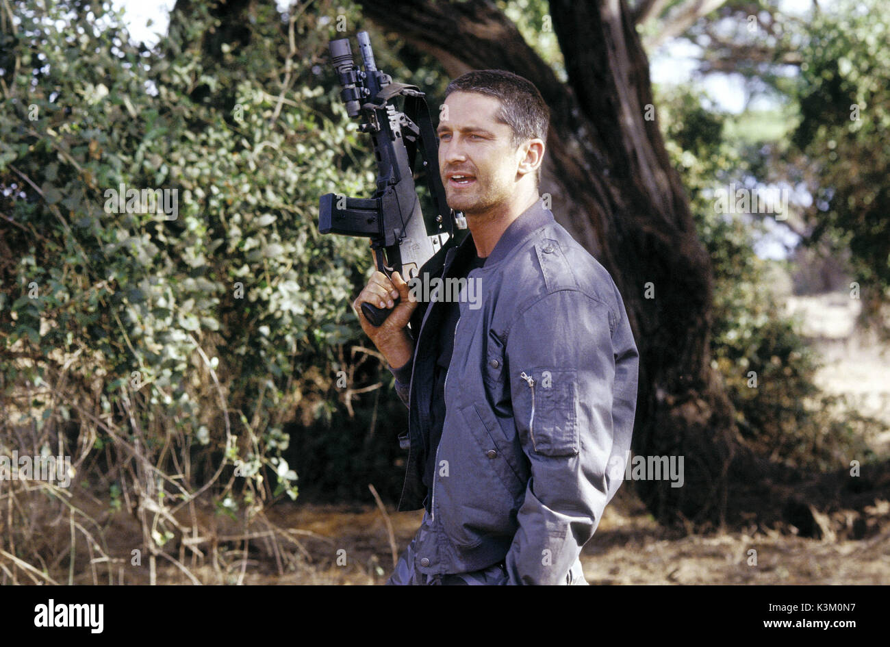 LARA CROFT Tomb Raider: die Wiege des Lebens Gerard Butler Datum: 2003 Stockfoto