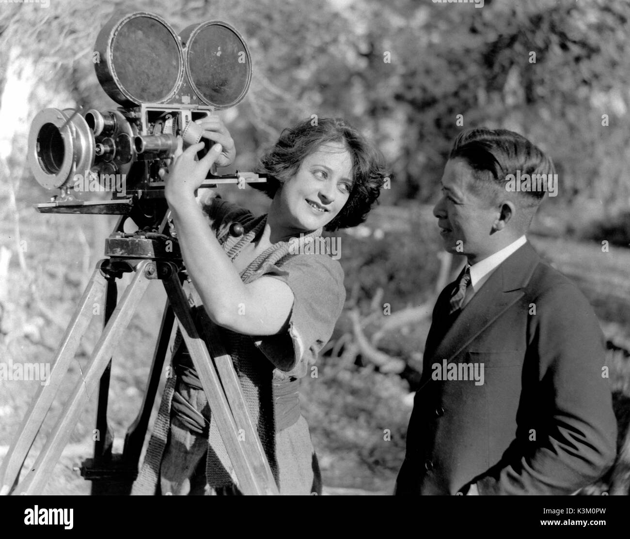 NELL SHIPMAN kanadische Schauspielerin, Produzentin, Direktor des Stummfilms in der Natur im Freien Stockfoto