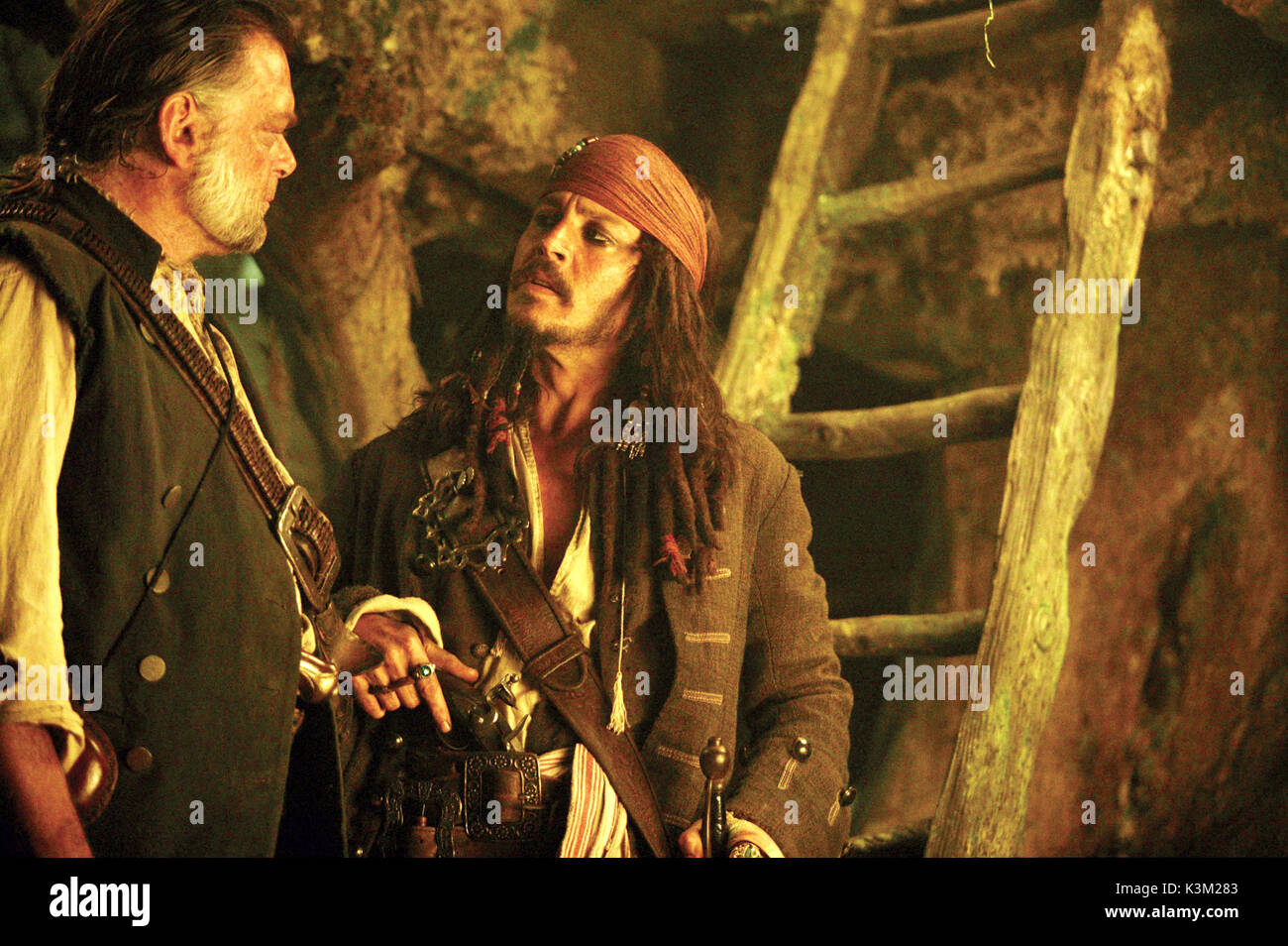 Piraten der Karibischen Meere: Brust des toten Mannes [USA 2006] KEVIN R. McNALLY, Johnny Depp Datum: 2006 Stockfoto