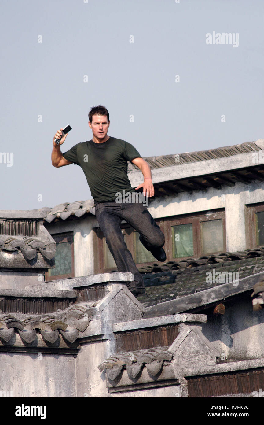 MISSION: Impossible III TOM CRUISE als Ethan Hunt Mission: Impossible III Datum: 2006 Stockfoto