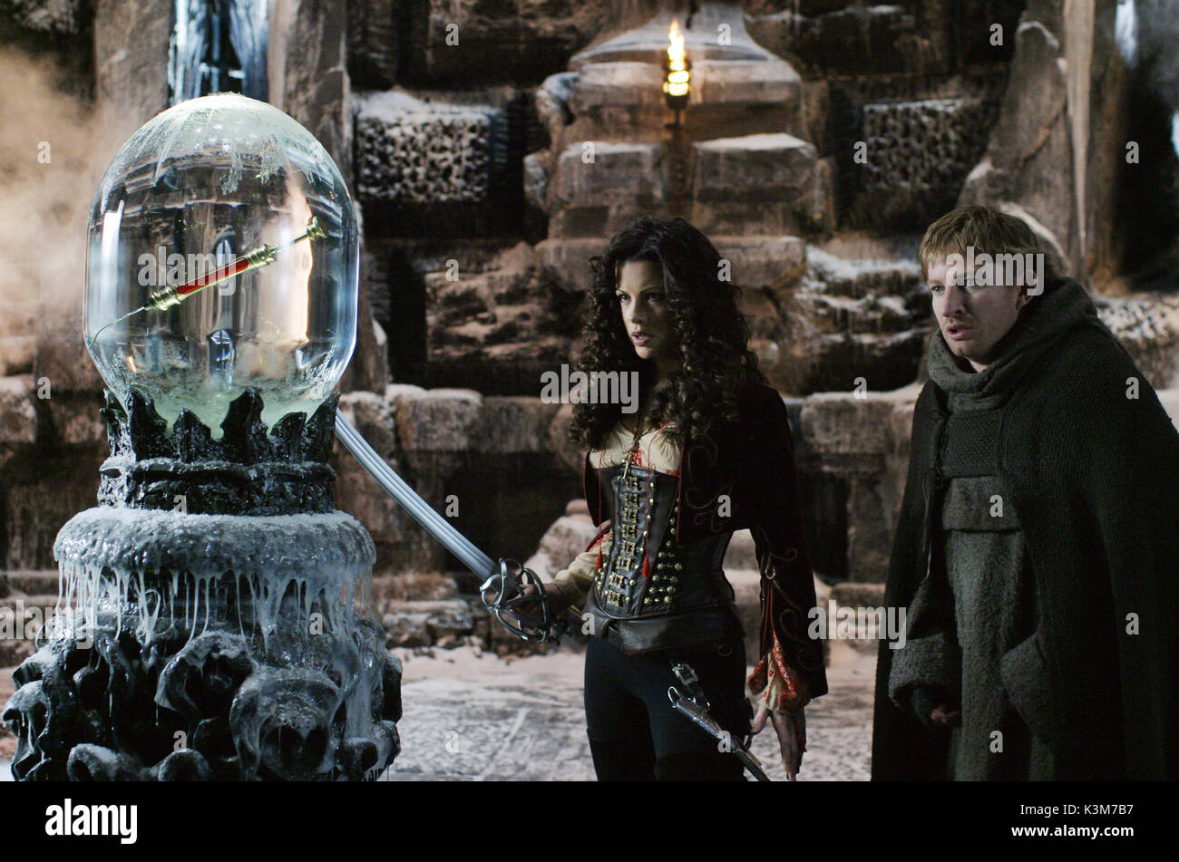 VAN HELSING Kate Beckinsale, David Wenham Datum: 2004 Stockfoto