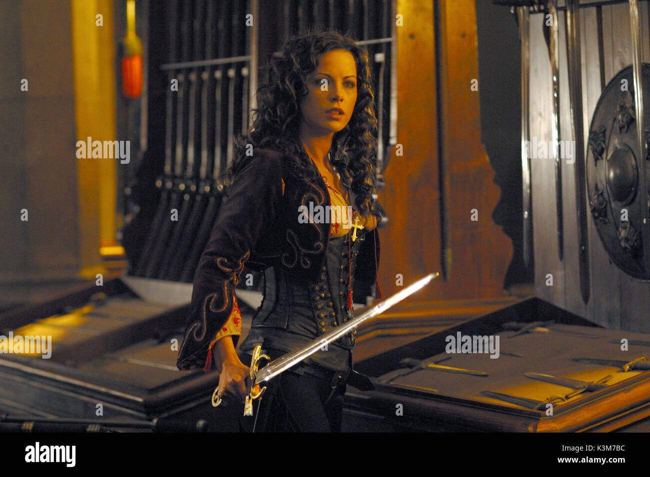 VAN HELSING Kate Beckinsale van Helsing Datum: 2004 Stockfoto