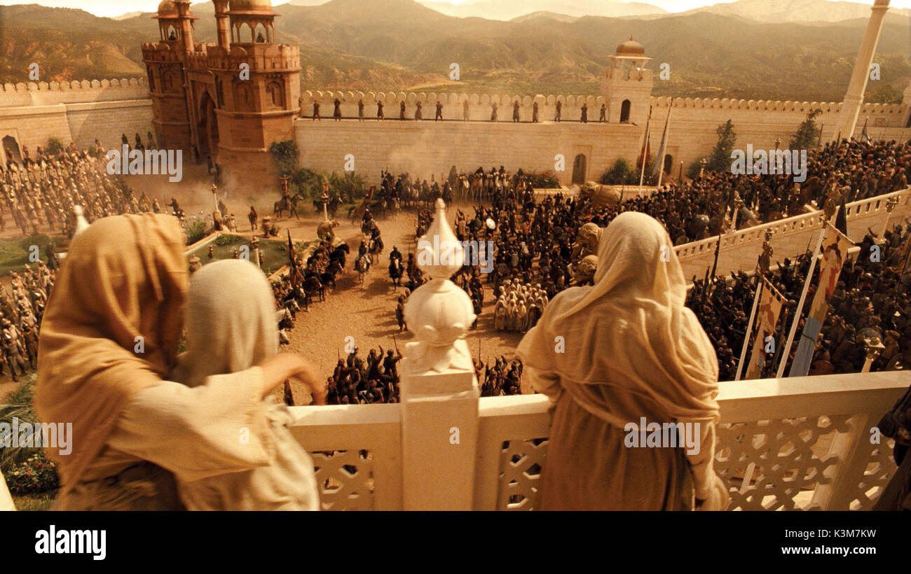 Prince Of Persia Der Sand Der Zeit Die Bewohner Von Alamut Beobachten Sie Die Ankunft Des Konigs Sharaman Nach Persische Soldaten Ihre Stadt Ubernommen Haben Prince Of Persia Der Sand Der Zeit