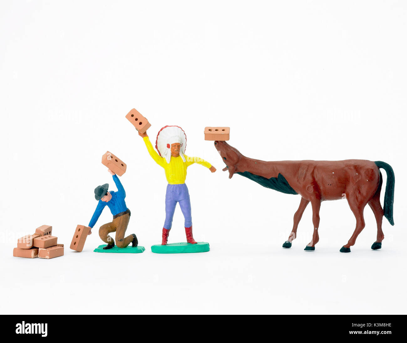 Eine Stadt namens Panik aka PANIQUE AU VILLAGE Datum: 2009 Stockfoto