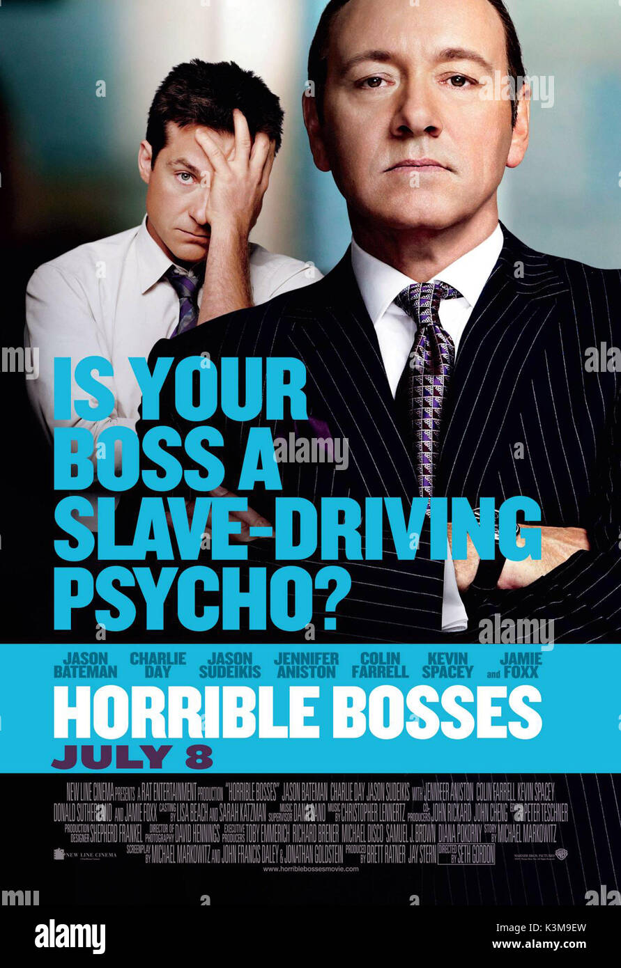 Schreckliche Chefs Jason Bateman, Kevin Spacey schreckliche Chefs Jason Bateman, Kevin Spacey Datum: 2011 Stockfoto