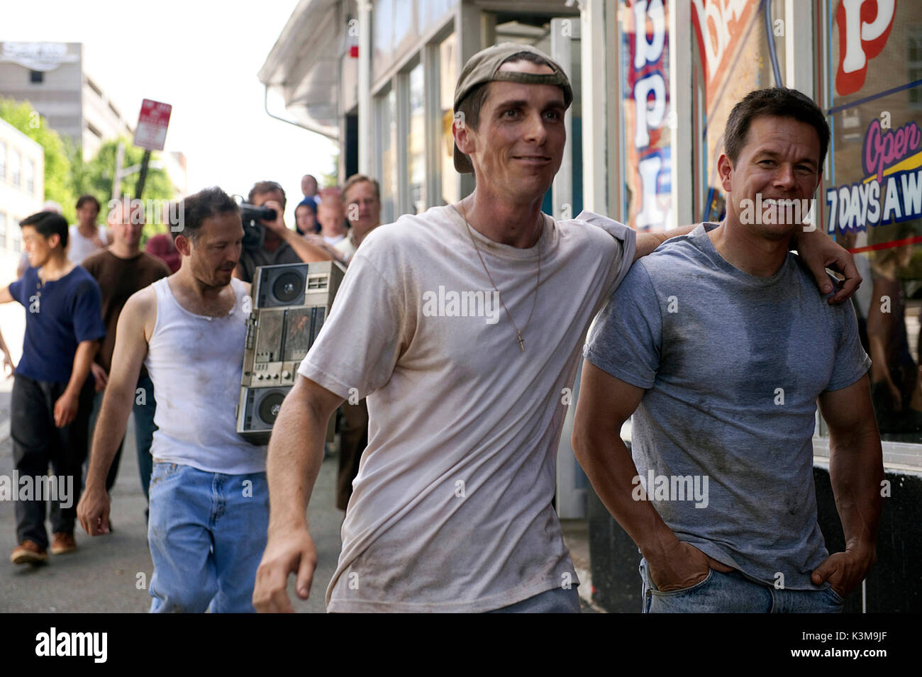 Die FIGHTER Christian Bale, Mark Wahlberg als Micky Bezirk Datum: 2010 Stockfoto