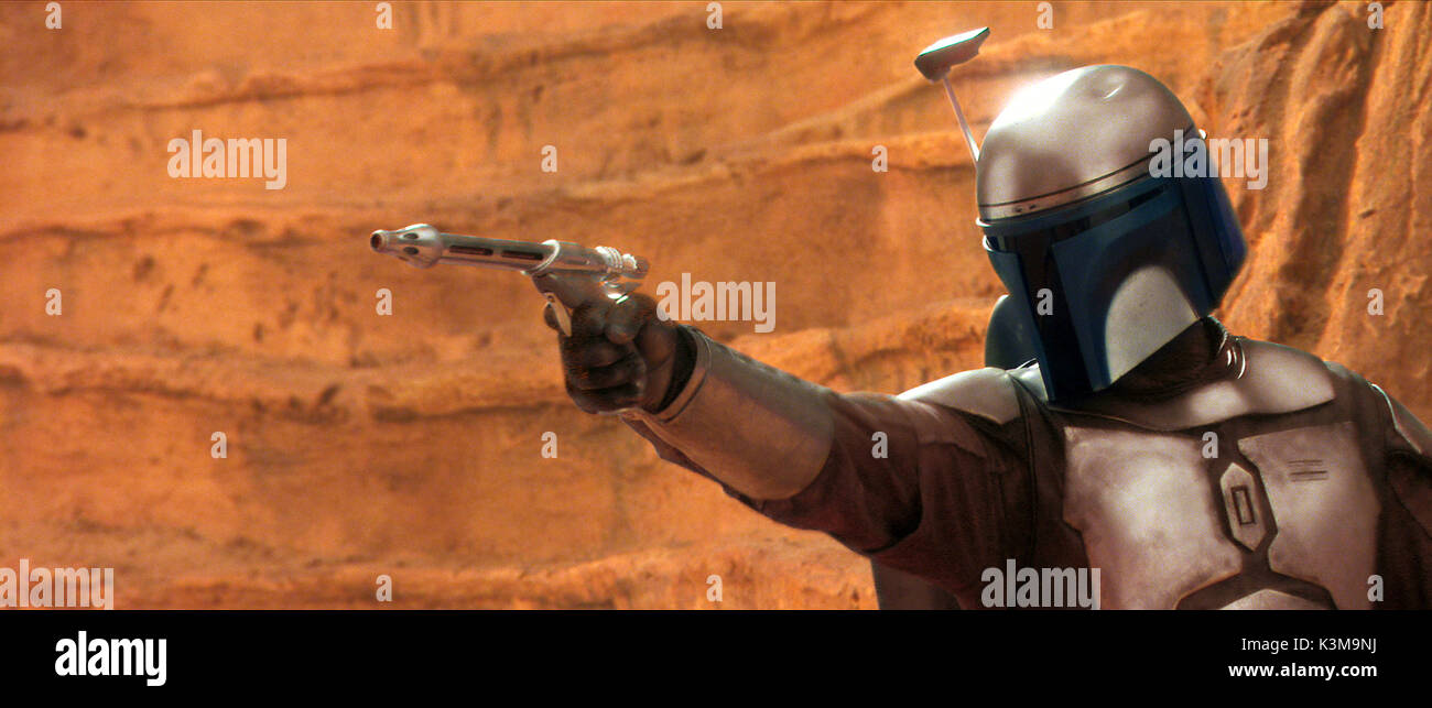 STAR WARS Episode II Angriff der Klonkrieger TEMUERA MORRISON als Jango Fett Star Wars