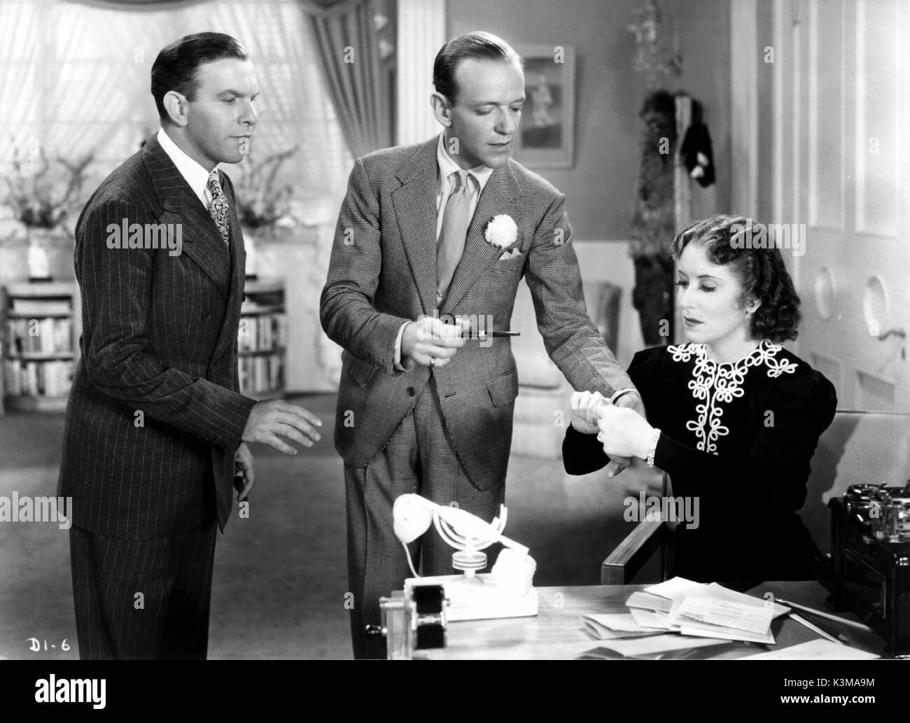 Mädchen in Not [USA 1937] [L - R] George Burns, Fred Astaire, GRACIE ALLEN Datum: 1937 Stockfoto