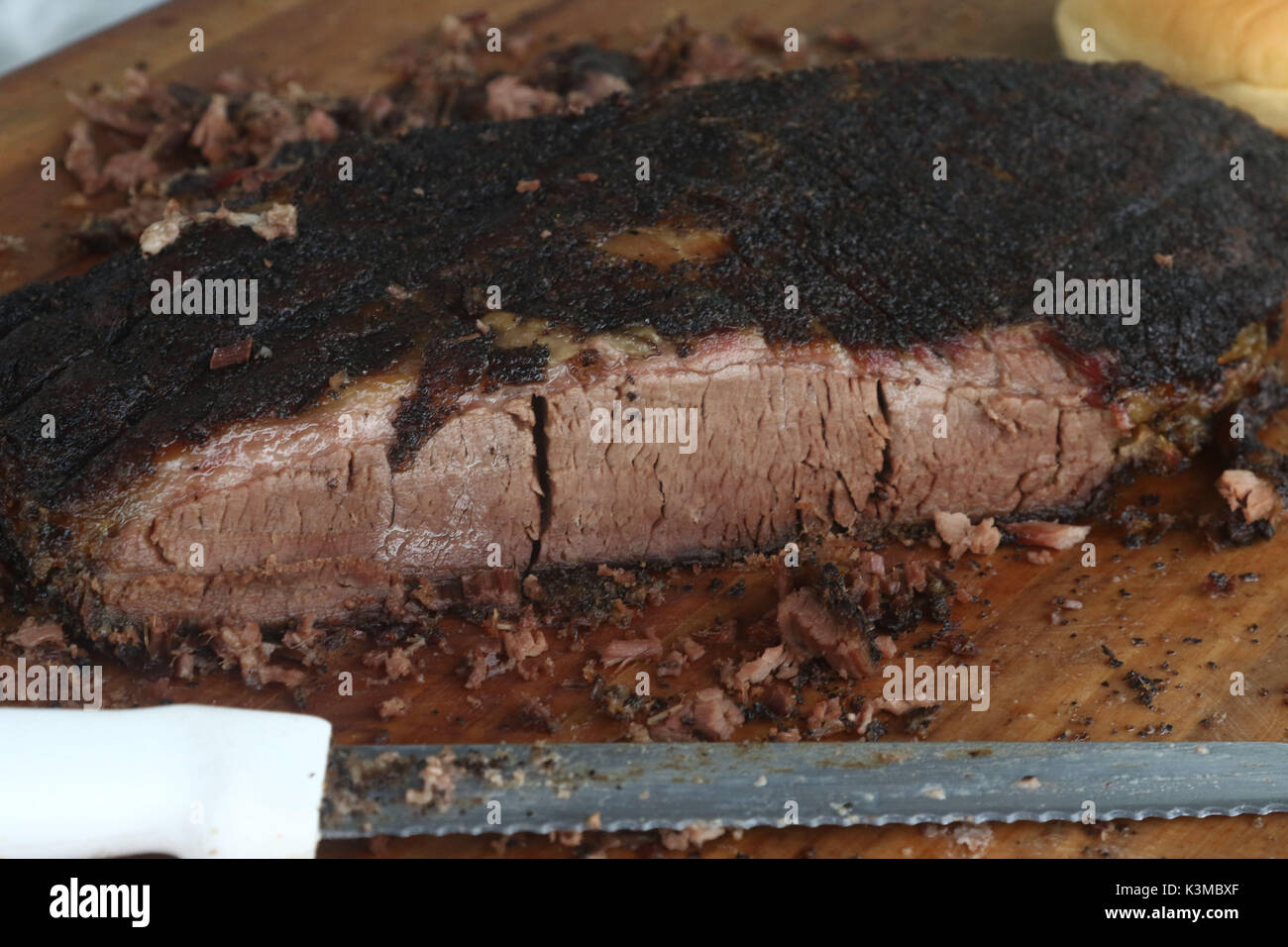 Beef brisket board -Fotos und -Bildmaterial in hoher Auflösung – Alamy