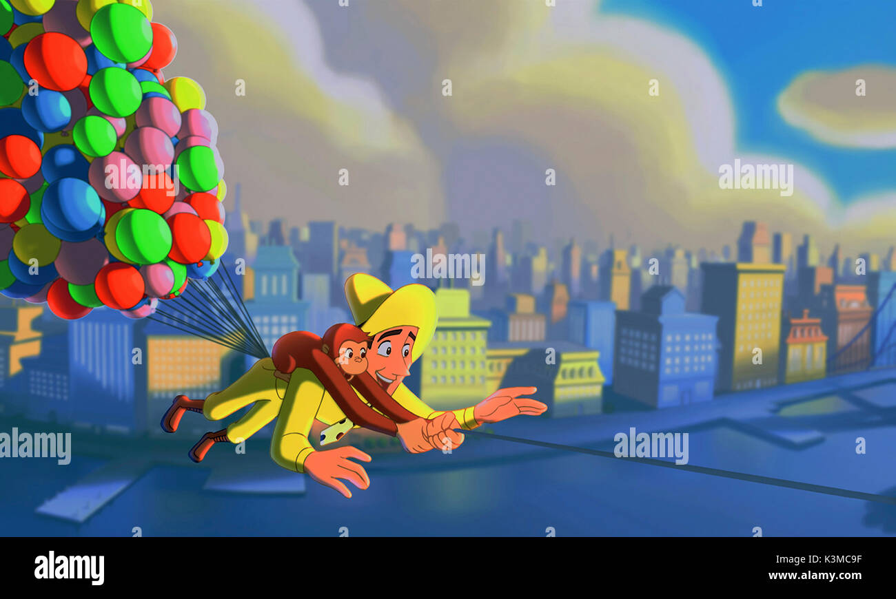 CURIOUS GEORGE [USA 2006] Will Ferrell stimmen Mann im gelben Hut Datum: 2006 Stockfoto