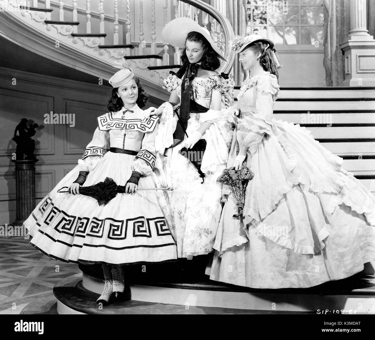 Gegangen mit dem Wind [US1939] [L - R] ANN RUTHERFORD, Vivien Leigh als Scarlett O'Hara, Evelyn KEYES Datum: 1939 Stockfoto