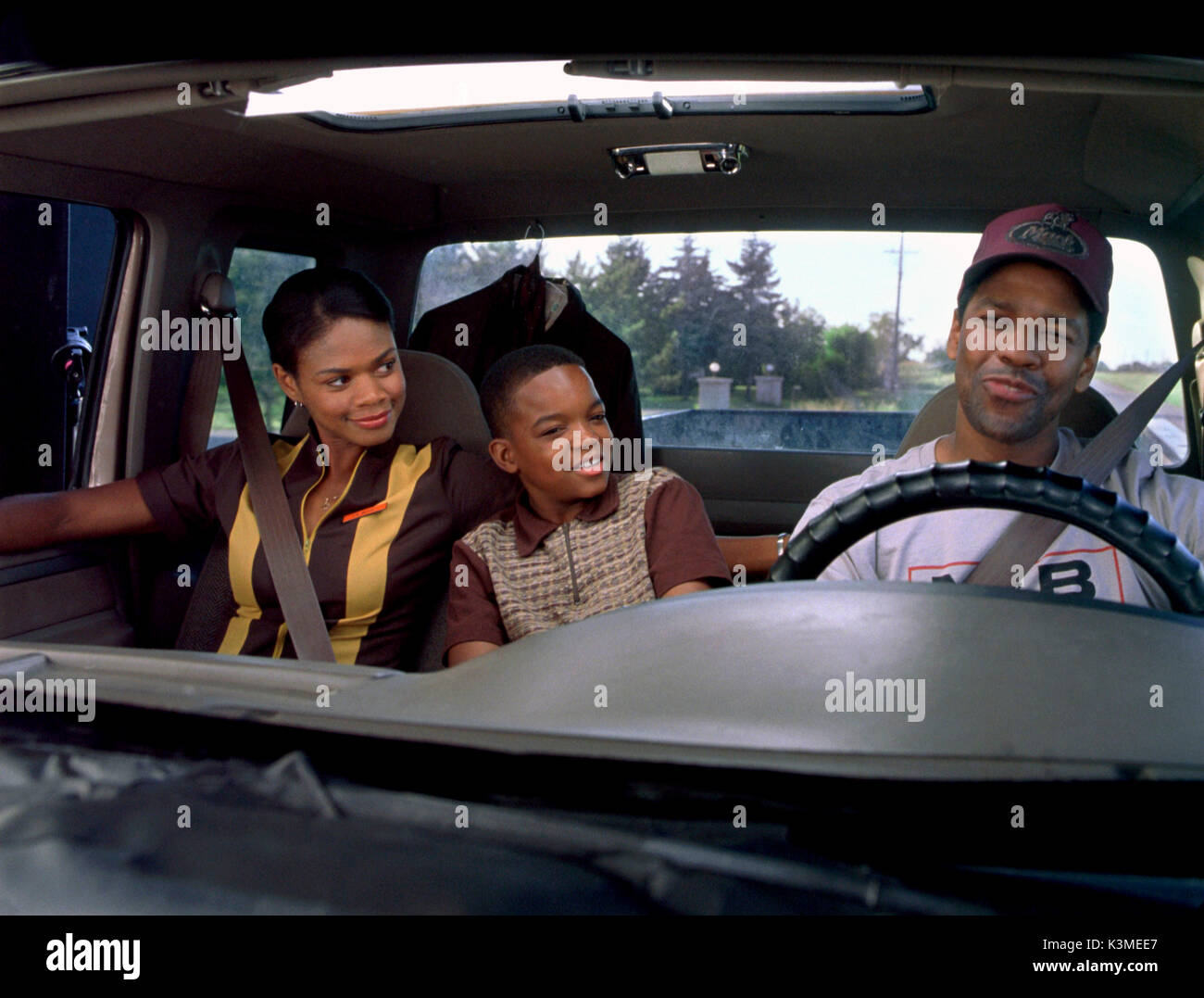JOHN Q [USA 2002] [L - R] KIMBERLY ELISE, DANIEL E. SMITH, Denzel Washington Datum: 2002 Stockfoto