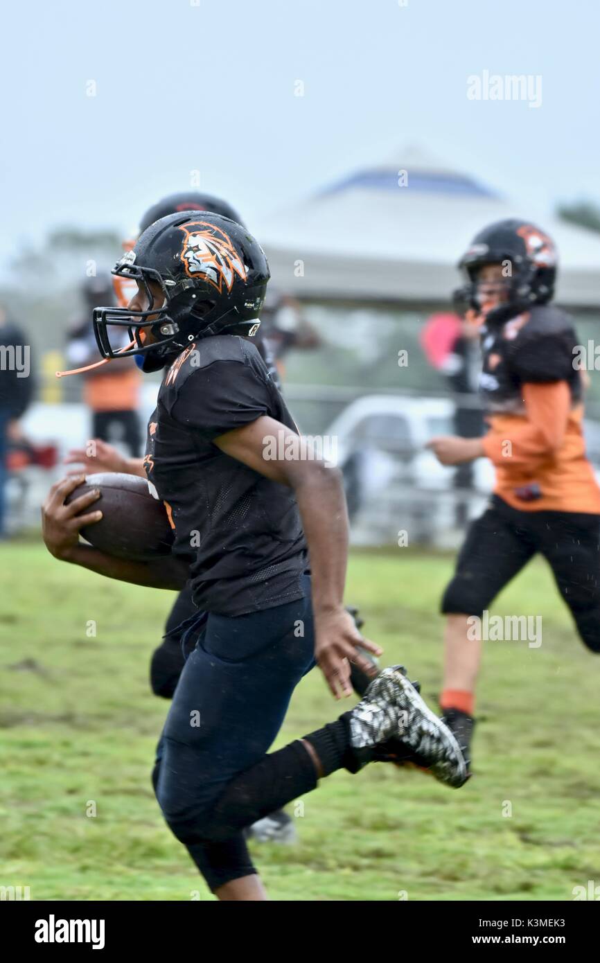 Jugend American Football Stockfoto