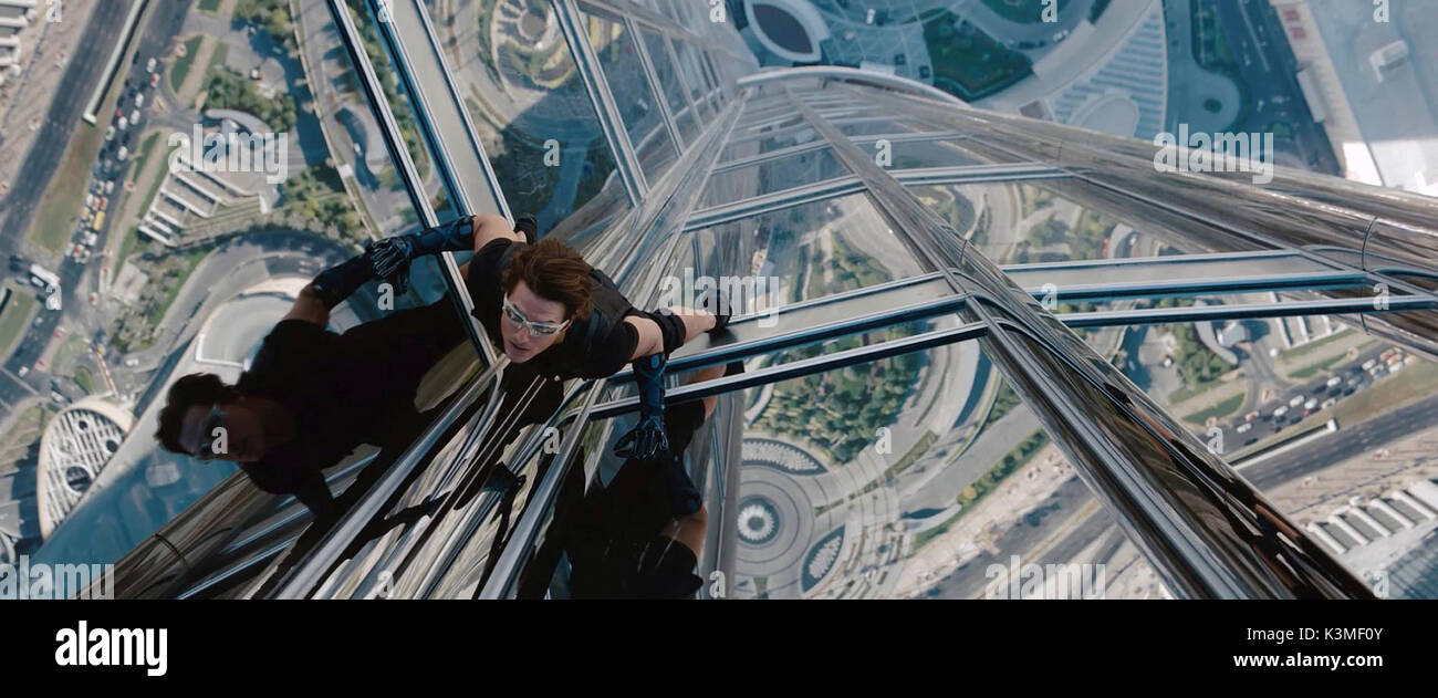 MISSION Impossible: Ghost Protocol [USA/UAE, 2011] aka Mission Impossible 4 mit TOM CRUISE Datum: 2011 Stockfoto