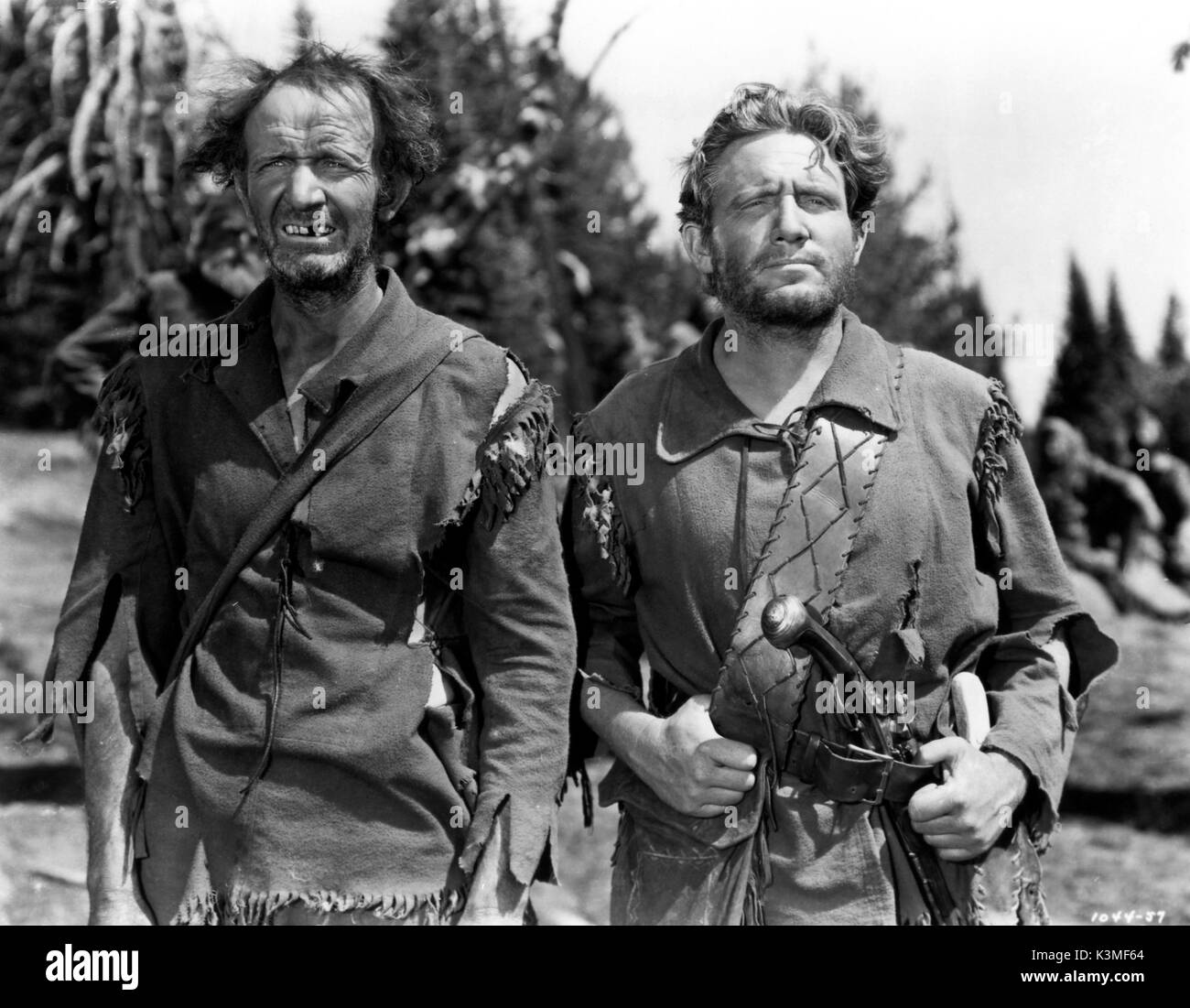 NORTHWEST PASSAGE [USA 1940] WALTER BRENNAN, Spencer Tracy Datum: 1940 Stockfoto