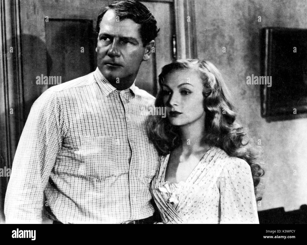 RAMROD [USA 1947] JOEL MCCREA, Veronica Lake Datum: 1947 Stockfoto