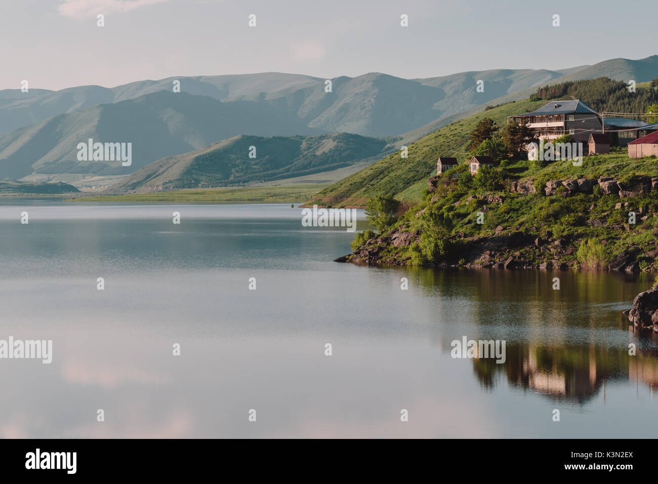 Aparan Behälter Armenien Stockfoto