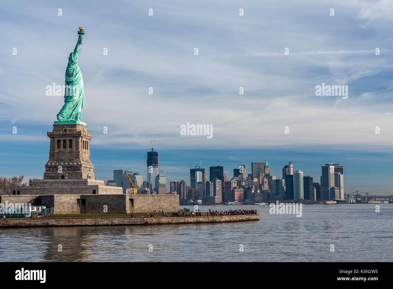 USA, New York State, New York City, Statue of Liberty Stockfoto